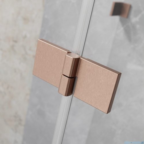 Radaway Essenza Pro Brushed Copper Pdd kabina 90x90cm szczotkowana miedź 10095090-93-01L/10095090-93-01R