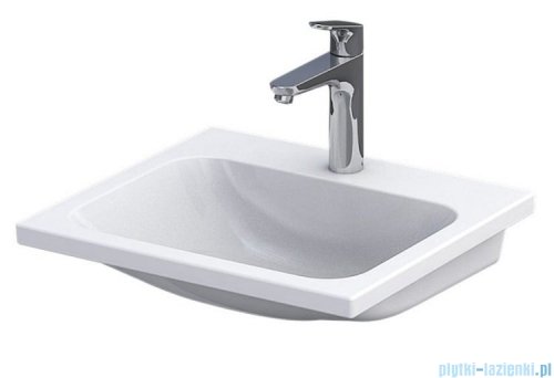 Oristo Skagen szafka z umywalką wisząca 49x50x45 biały mat OR49-SD1S-50-2/UME-CE-50-91