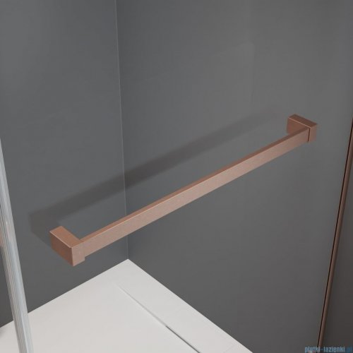Radaway Idea Kdj Brushed Copper kabina 160x70cm prawa szczotkowana miedź 387046-93-01R/387048-93-01L