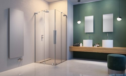 Radaway Furo SL KDD kabina 110x120cm chrom połysk/szkło przejrzyste 10305110-01-01L/10305120-01-01R