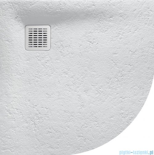 Roca Terran 90x90cm brodzik półokrągły konglomeratowy perłowy AP10538438401630