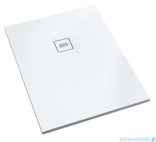 Schedpol Schedline Protos Smooth White  brodzik półokrągły 140x100x3,5cm 3SP.P1P-100140-M1