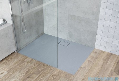 Excellent Lavano Brodzik 100x100  kwadratowy SLIM z pokrywą beton BREX.1102.100.100.CON