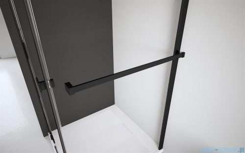 Radaway Nes 8 Black Dwd+2S kabina 90x110x90cm czarny mat/szkło przejrzyste 10080090-54-01/10082110-54-01/10080090-54-01