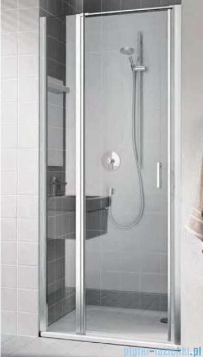 Kermi Cada XS drzwi wahadłowe 1-skrzydłowe z ścianką boczną prawe 90 cm CK1GR09020VPK