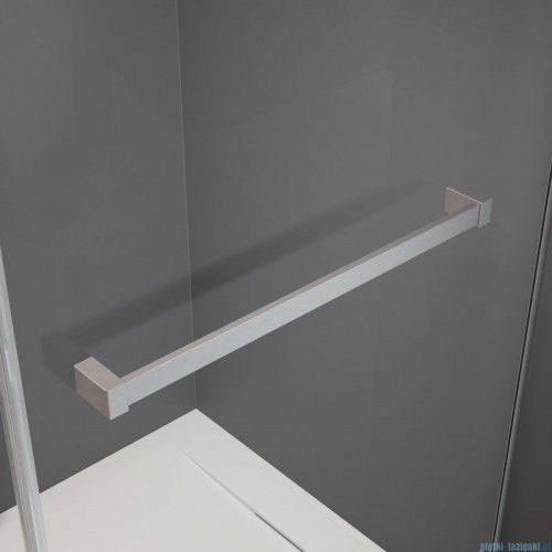 Radaway Essenza Pro Brushed Nickel Kdj kabina 80x120cm lewa szczotkowany nikiel 10097080-91-01L/10098120-01-01