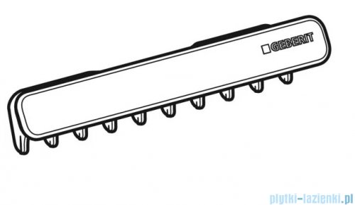 Geberit One CleanDrain Umywalka prostokątna z otworem na baterię 105x48cm KeraTect 505.015.00.1