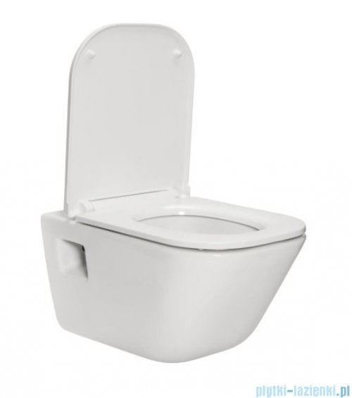 Tece stelaż podtynkowy TECEbase + miska Roca Gap + deska wolnoopadająca Slim 9.400.407/A346477000/A801482211