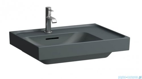 Laufen Meda umywalka ścienna 60x46cm grafitowy mat H8181117581041