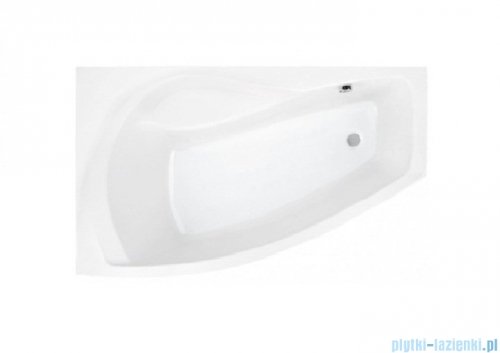 Roca Nicole wanna 160x95cm lewa z hydromasażem Smart WaterAir Plus A24T173000