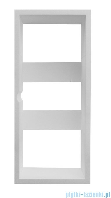 Schedpol Schedline Solia Set wanna prostokątna z nośnikiem styropianowym 160x70cm 3WST.SS1P-16070
