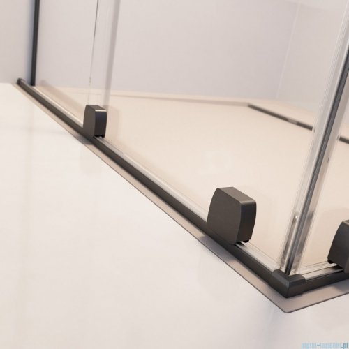 Radaway Furo Brushed GunMetal KDD kabina 90x110cm szczotkowany grafit 10105090-92-01L/10105110-92-01R