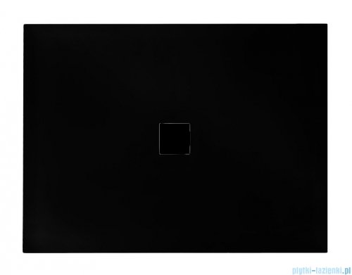 Besco Nox ultraslim black 120x90cm brodzik prostokątny czarny/czarny BMN120-90-CC