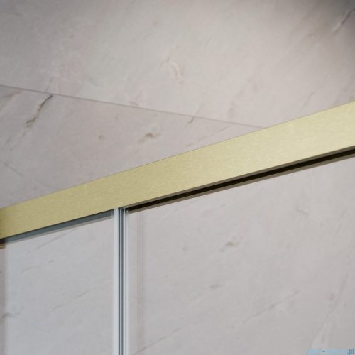 Radaway Idea 8 Kdd Brushed Gold kabina 120x120cm szczotkowane złoto 10370120-99-01L/10370120-99-01R