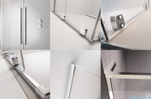 Radaway Furo SL Dwj drzwi 120cm prawe chrom połysk/szkło przejrzyste 10307622-01-01R/10110580-01-01