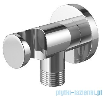 Kohlman Texen zestaw prysznicowy z deszczownicą 20 cm chrom QW210TR20