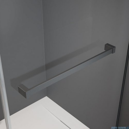 Radaway Idea Kdj Brushed GunMetal kabina 130x80cm prawa szczotkowany grafit 387043-92-01R/387051-92-01L
