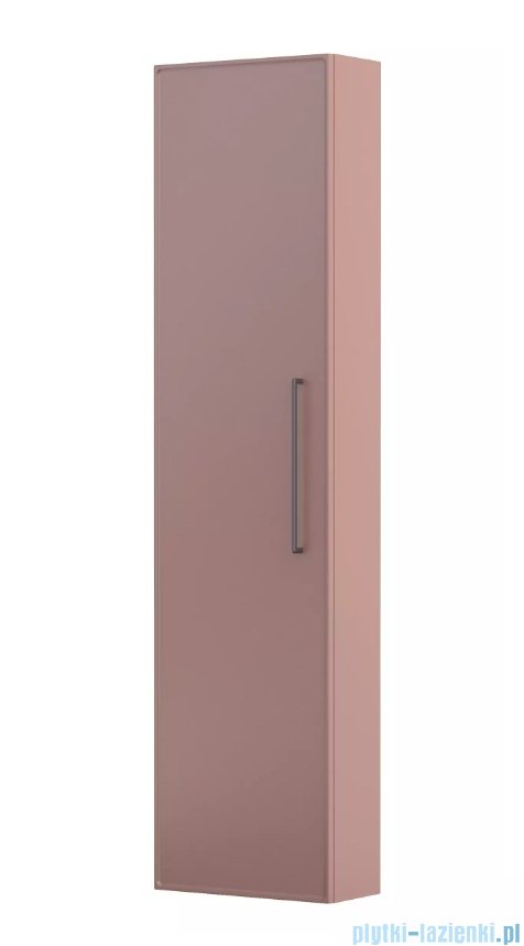 Oristo Lagom szafka boczna wysoka 40x160x17cm Ceglany Mat OR53-SB1D-40-19