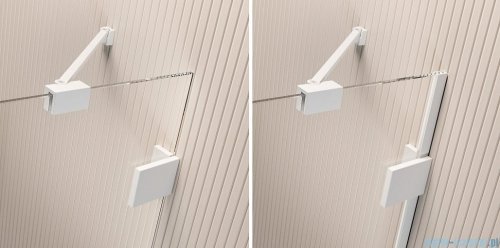 Radaway Essenza Pro White 100x200 kabina Walk-in 10103100-04-01