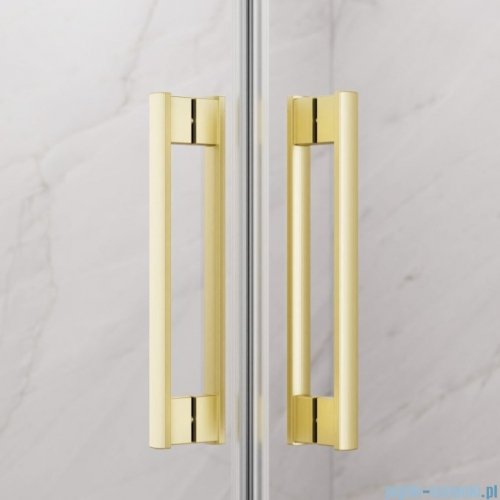 Radaway Idea 6 DWD Brushed Light Gold drzwi wnękowe 190cm szczotkowany jasny złoty 387129-98-01