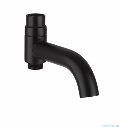 KFA MOZA BLACK wylot wannowy do kompletacji z deszczownią czarny 835-670-81