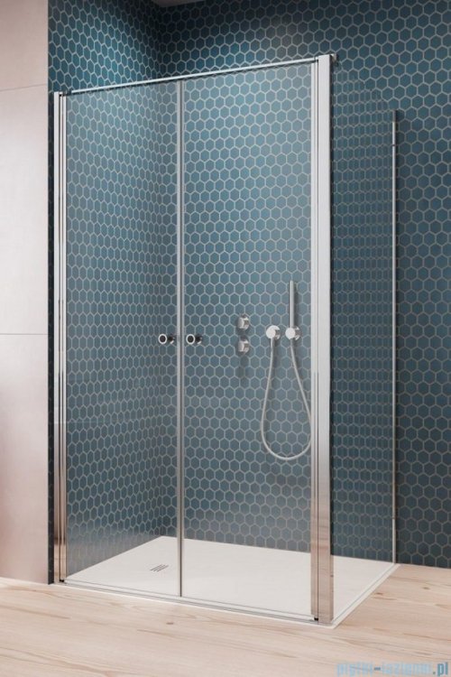 Radaway Eos DWD+S kabina prysznicowa 80x100 przejrzyste 13799490-01/13799452-01