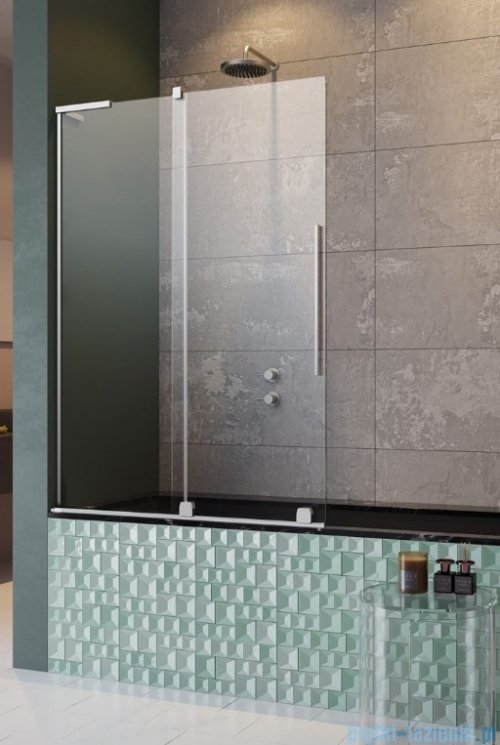 Radaway Furo SL PND II parawan nawannowy 100cm lewy chrom połysk/przejrzyste 10309538-01-01L/10112494-01-01
