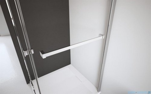 Radaway Fuenta Dwj drzwi wnękowe 80cm prawe chrom połysk szkło przejrzyste 1384012-01-01R