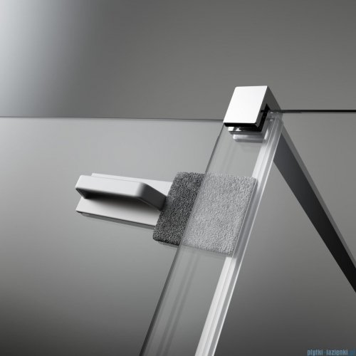 Radaway Furo Brushed Nickel DWD drzwi prysznicowe 140cm szczotkowany nikiel 10108388-91-01/10111342-01-01
