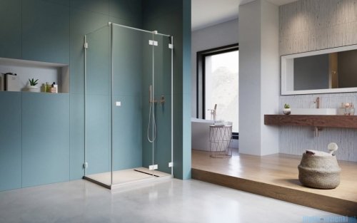 Radaway Essenza Pro White Kdj kabina 90x120cm prawa szkło przejrzyste 10097090-04-01R/10098120-01-01