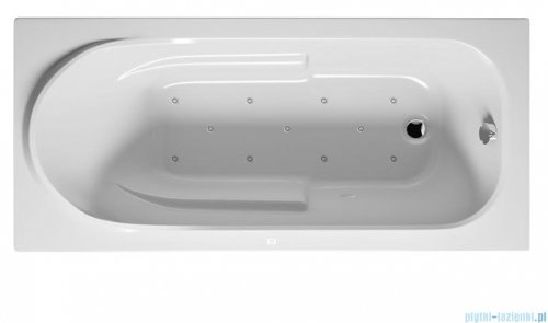 Riho Columbia wanna prostokątna 150x75cm z hydromasażem Air prawa B002002005