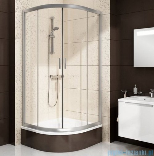 Ravak Blix BLCP4 Sabina kabina półokrągła 90x90 aluminium transparent Anticalc 3B270C40Z1