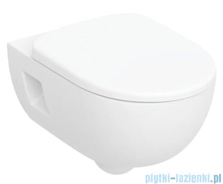 Geberit Selnova Premium Zestaw miski wiszącej Rimfree z deską wolnoopadającą 501750001