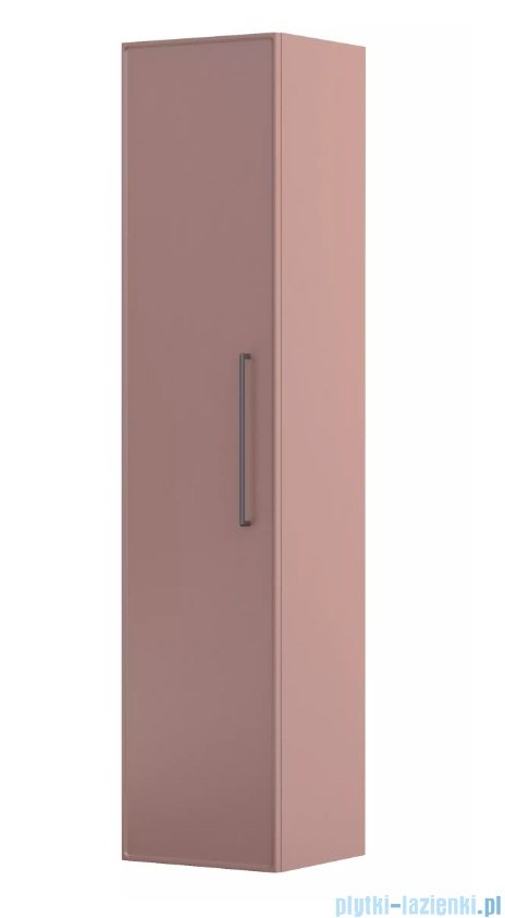 Oristo Lagom szafka boczna wysoka 35x160x32cm Ceglany Mat OR53-SB1D-35-19