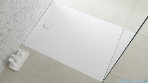Geberit brodzik Olona 170x75cm z włókniną uszczelniającą biały 550.927.00.1