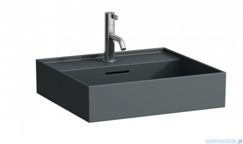 Laufen Kartell umywalka ścienna 50x46cm grafitowy mat H8103327581041