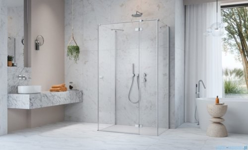 Radaway Fuenta Kdj+S kabina 70x90x70cm prawa chrom połysk szkło przejrzyste 1384048-01-01/1384020-01-01R/1384048-01-01