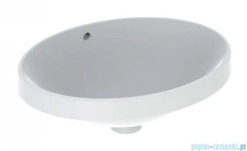 Geberit VariForm Umywalka owalna wpuszczana w blat 50x40cm 500.708.01.2