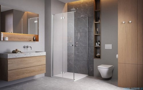 Radaway Essenza Kdj B kabina 80x120cm lewa szkło przejrzyste 1385081-01-01L/1384054-01-01