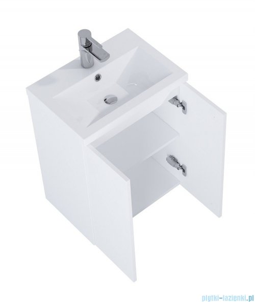 Elita Kido Set szafka z umywalką zestaw 50x67x35cm biały mat 168089