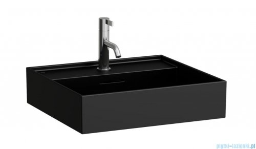 Laufen Kartell umywalka ścienna 50x46cm czarny mat H8103327161041