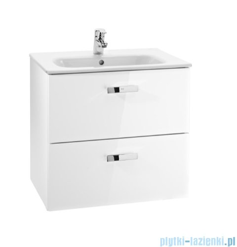 Roca Victoria Basic Zestaw łazienkowy Unik umywalka z szafką 60cm biały A855884806