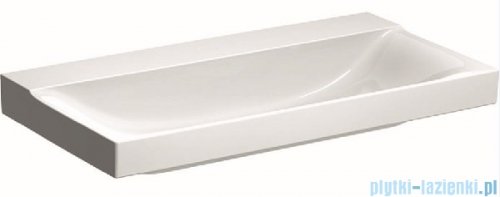 Geberit Xeno 2 Umywalka ścienna bez otworu na baterię 90x48 cm KeraTect 500.532.01.1
