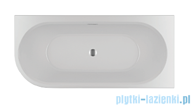 Riho Desire Corner LED wanna asymetryczna z oświetleniem lewa z hydromasażem Sparkle Mood Riho  Riho Fall napełnianie przez przelew 170x77cm B157010005