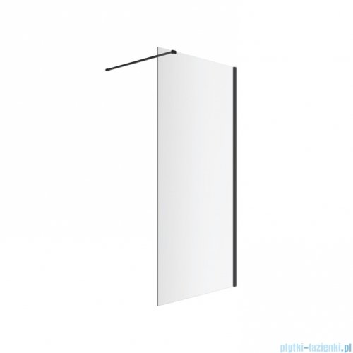 Excellent Vidoq Walk-in ścianka prysznicowa prosta 110x200 cm, czarny mat KAEX.1506.K.1100.BL
