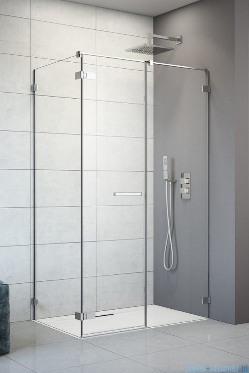 Radaway Arta Kds II kabina 90x100cm prawa szkło przejrzyste 386521-03-01L+1386101-03-01+386112-03-01