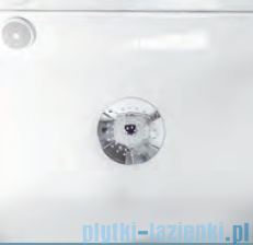 Novellini Glax 3 kabina prysznicowa masażowo-parowa 90x90 srebrny GL3A90T1N-1B