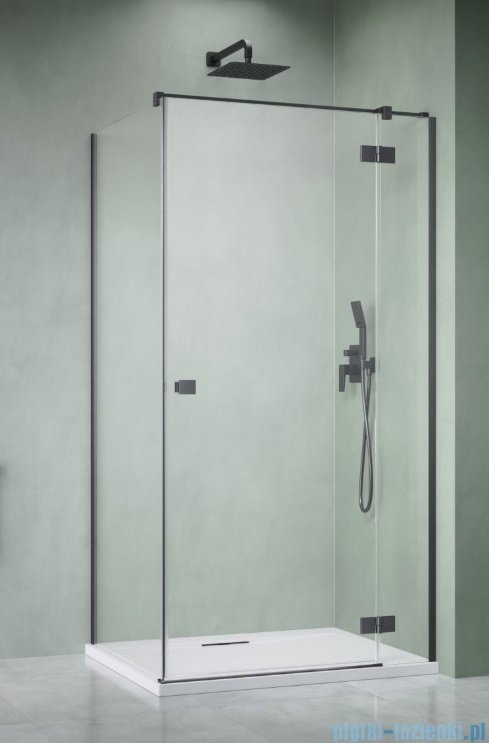 Radaway Essenza 8 Brushed GunMetal Kdj kabina 110x90cm prawa szczotkowany grafit 10480712-01-01R/10470337-92-01R/10113090-01-01