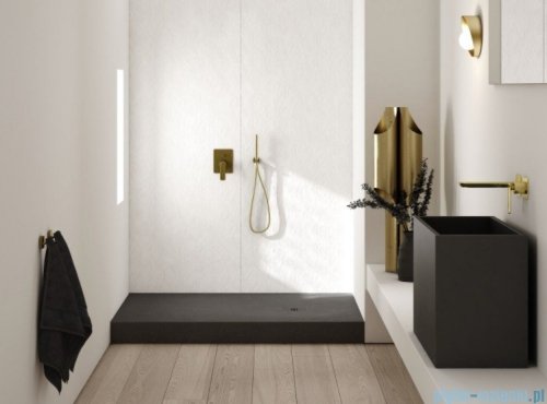 Schedpol Schedline Nonlimits brodzik 90x90cm Black Stone 3ST.N1O-9090/C/ST-M1/C/ST
