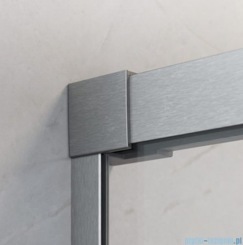 Radaway Idea DWJ Brushed Nickel drzwi wnękowe 125cm lewe szczotkowany nikiel 387023-91-01L